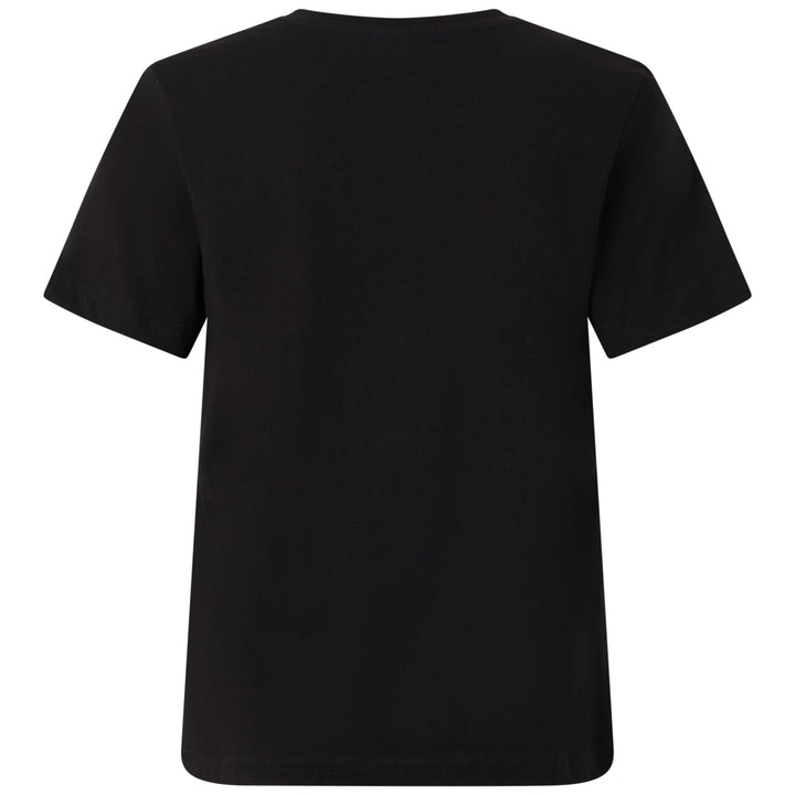 T-Shirts & Top_Woman_  SYLVIE_T-Shirt_Black - Commercial 3