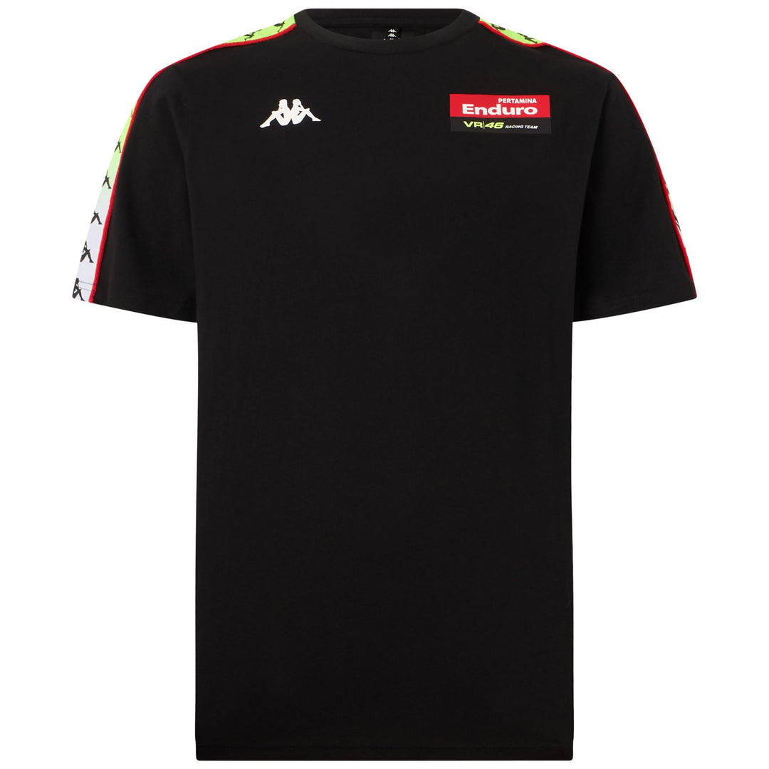 T-Shirts & Top_MAN_RAN VR46 TRAVEL_T-Shirt_Black - Photo