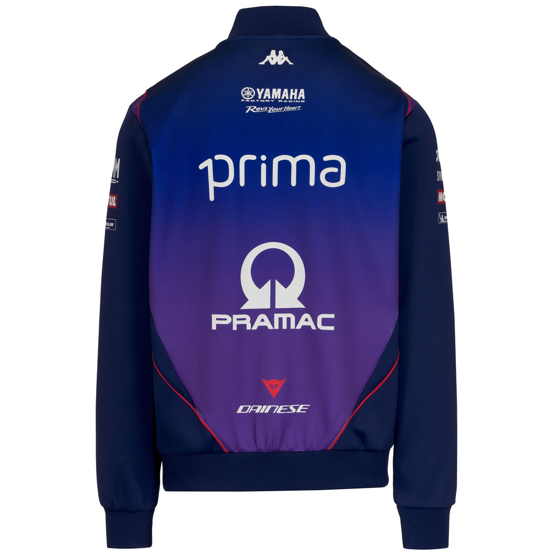 Fleece_Man_ATRISAXO PRAMAC_Jacket_Blue Print - Violet Deep Lavander - Orange Tomato - Commercial 4