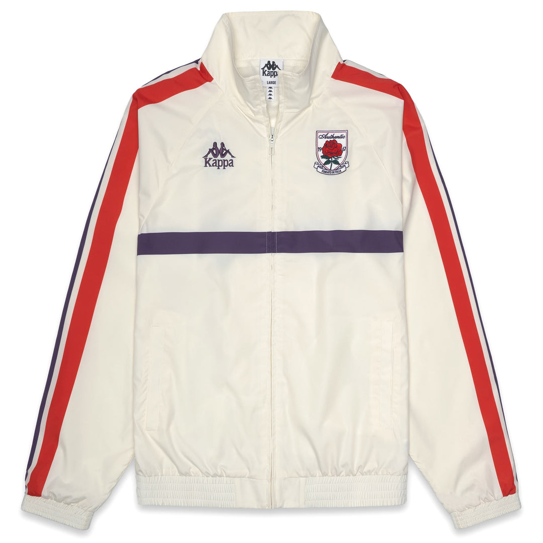 Fleece_MAN_   OSADER_Jacket_White Natural - Violet Anil - Commercial 1