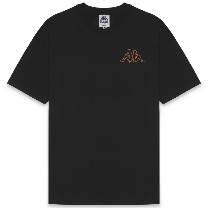 T-Shirts & Top_MAN_ORASY_T-Shirt_Black - Orange Desert - Commercial 1