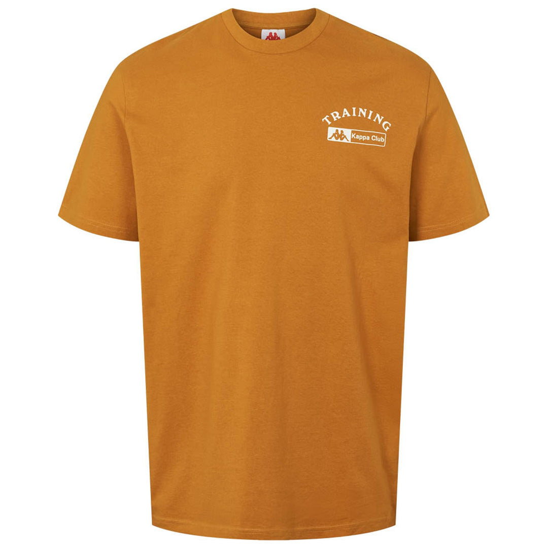 T-Shirts & Top_MAN_SHUO_T-Shirt_Yellow Camel-White Milk - Photo