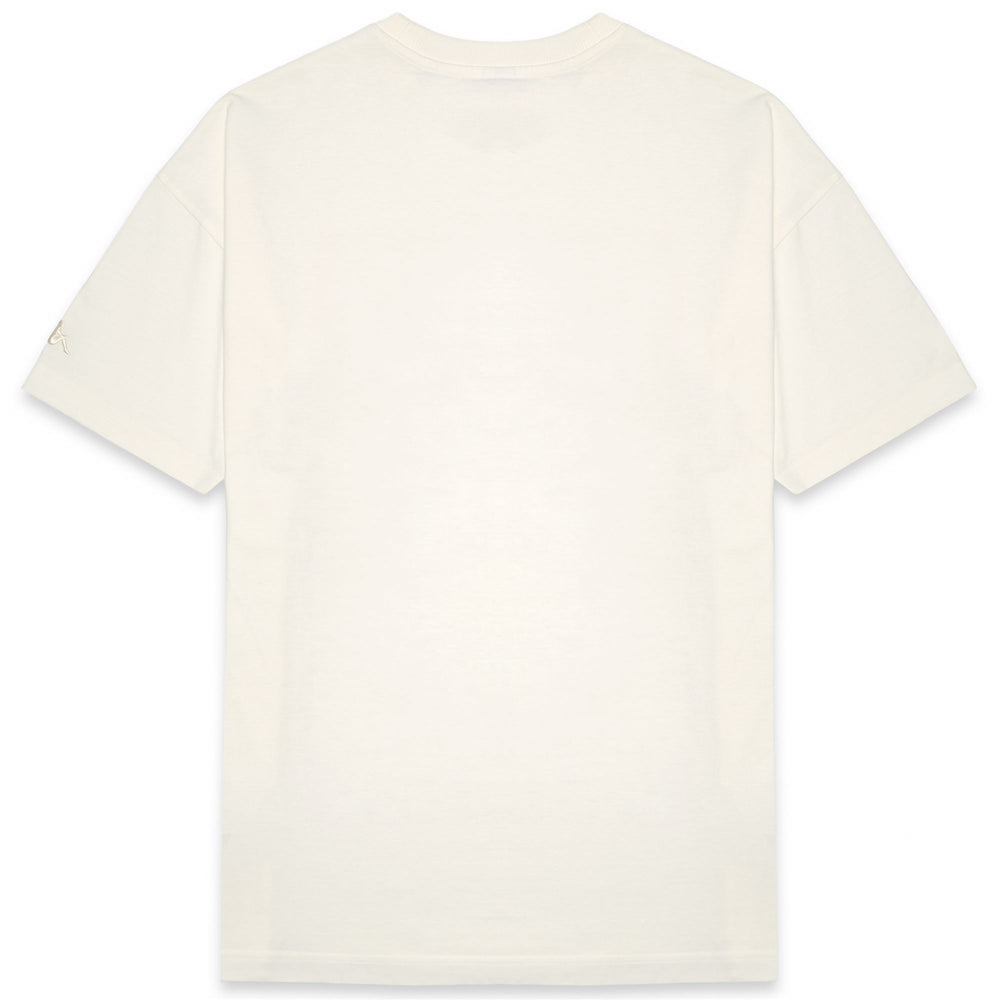 T-Shirts & Top_MAN_ OURSELVES_T-Shirt_White Natural - Black - Commercial 2