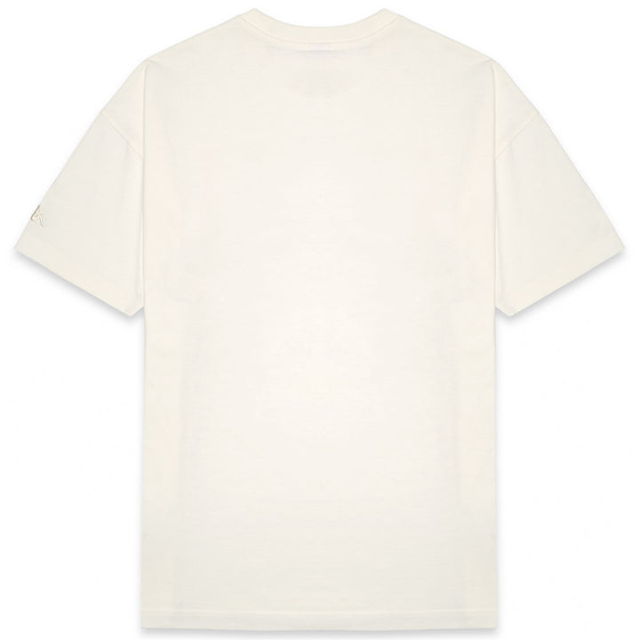 T-Shirts & Top_MAN_ OURSELVES_T-Shirt_White Natural - Black - Commercial 2
