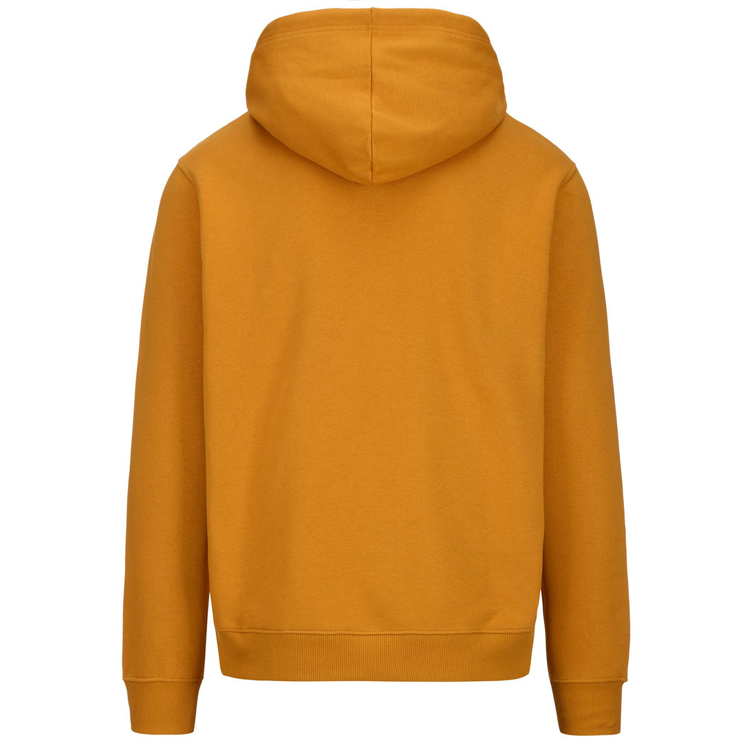 Fleece_MAN_ MALMO 3_Jumper_Yellow Camel-White Milk - DressedSide