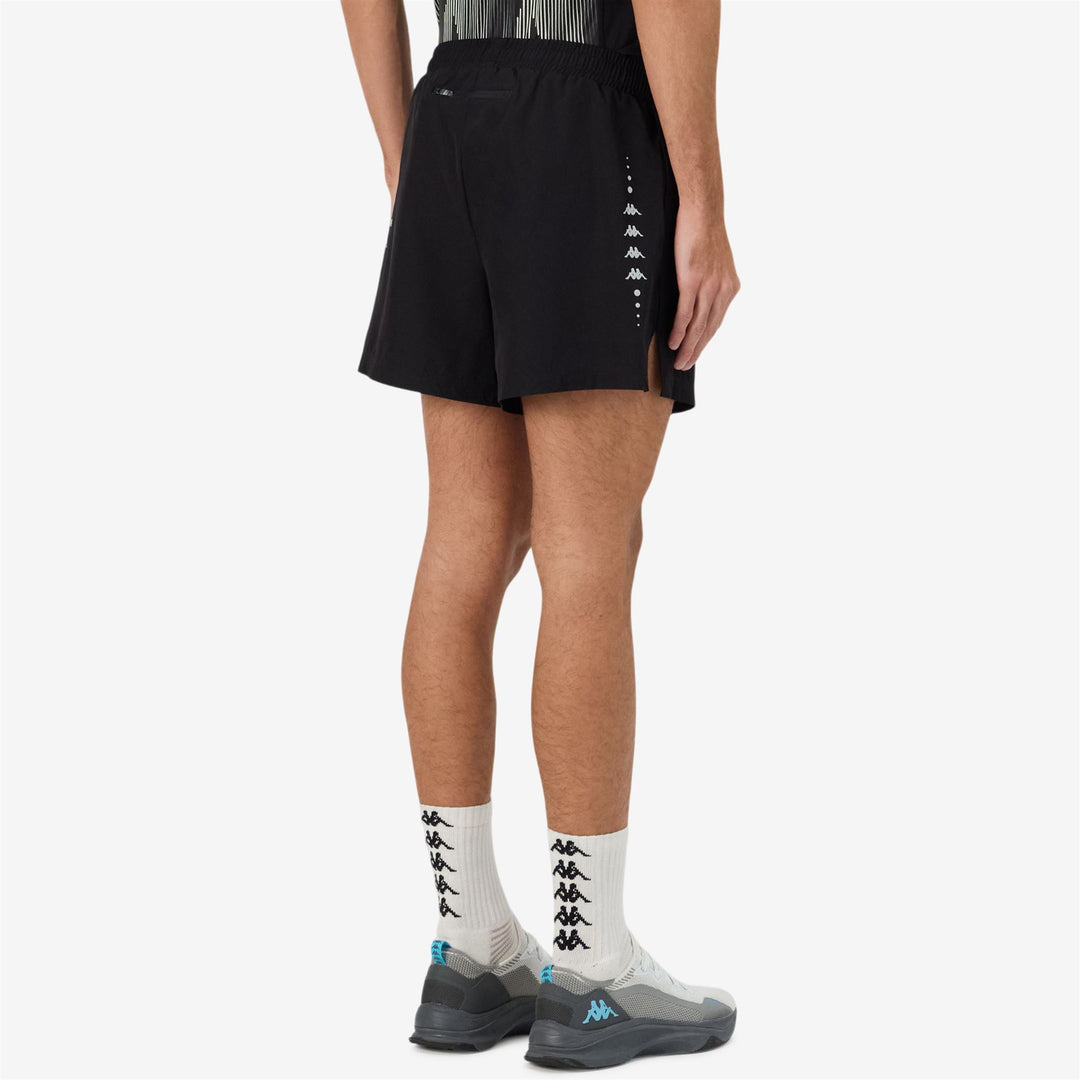 Shorts_MAN_ RUN FESTO_Sport Shorts_Black - DetailDouble