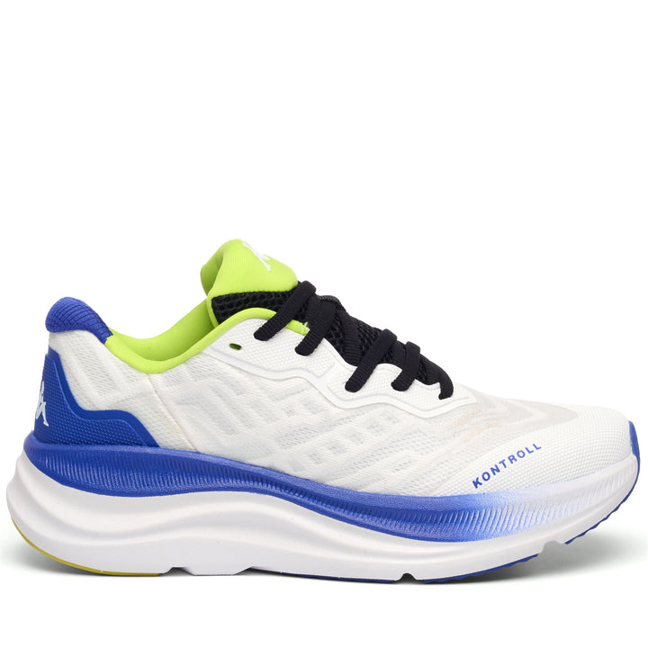 Sport Shoes_UNISEX_KONTROLL_Low Cut_White - Blue Royal - Photo