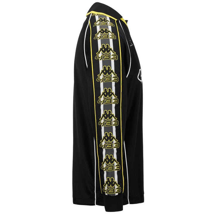 Active Jerseys_MAN_ROMBAT 433_T-Shirt_Black-White-Yellow Blazing - DressedFront