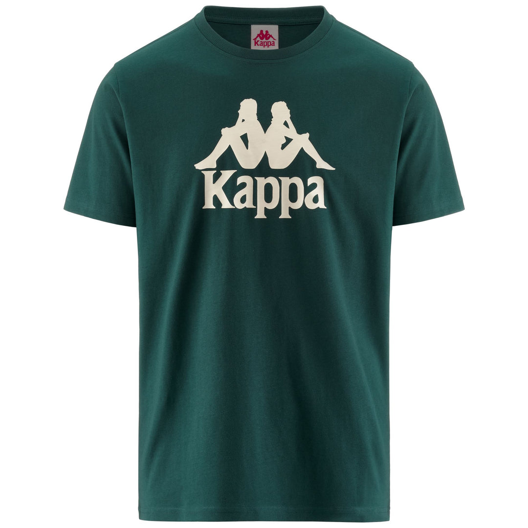 T-Shirts & Top_MAN_   ESTESSI 3_T-Shirt_Green Dk-White Milk - Photo