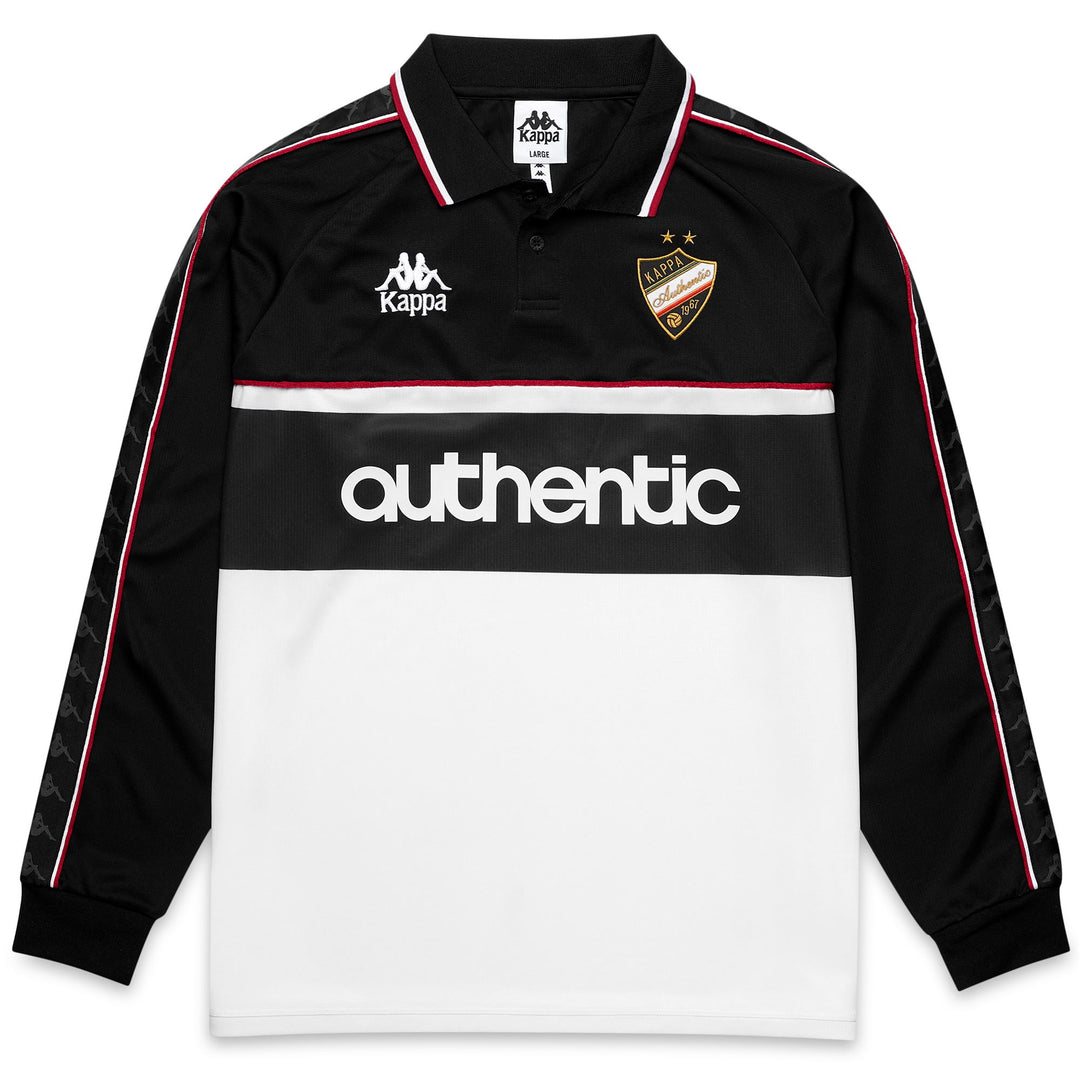 Active Jerseys_MAN_  ONIKA_Polo Shirt_Black - White - Red Racing - Photo