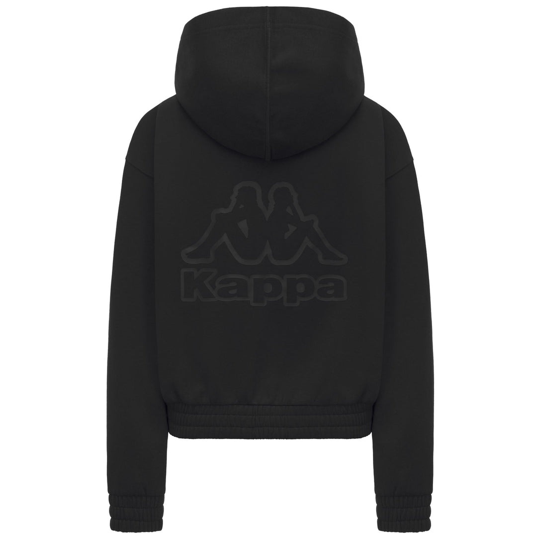 Fleece_Woman_ SYMI_Hoodie Full Zip_Black - Commercial 3
