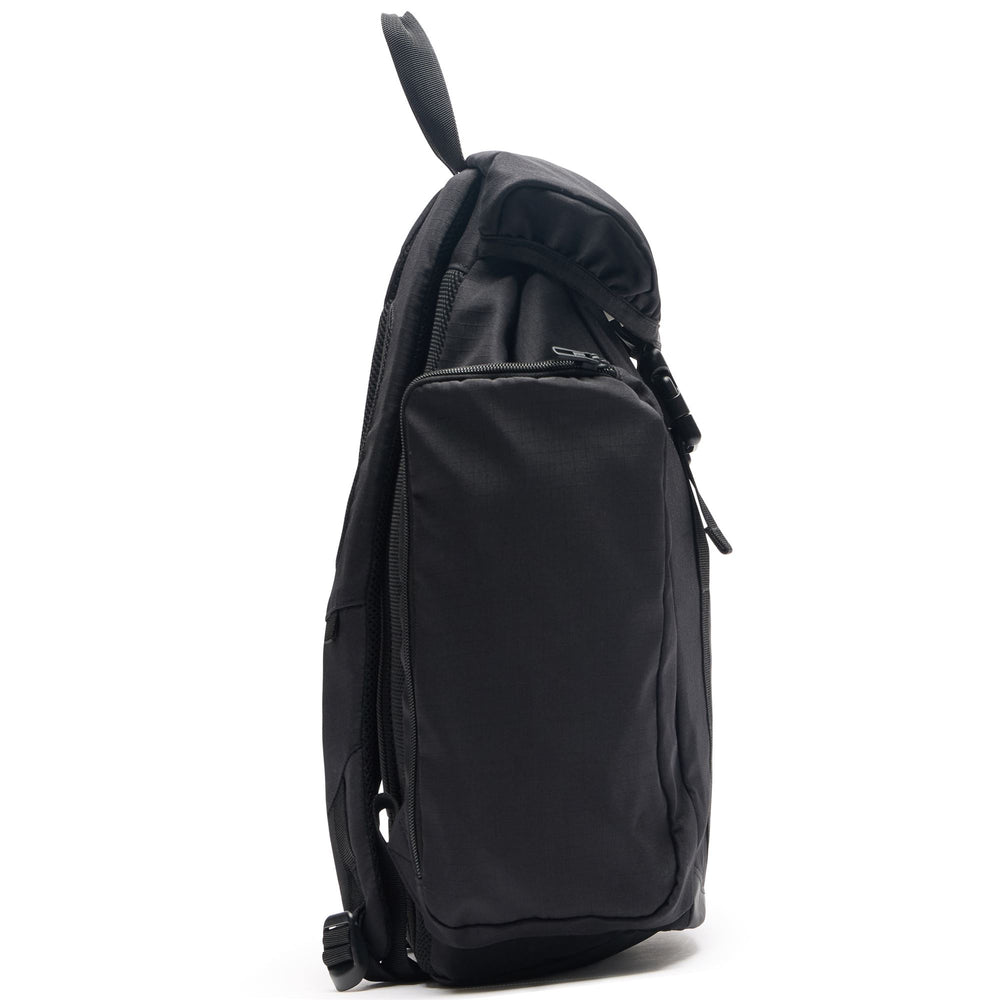 Bags_UNISEX_  NORDIK_Backpack_Black-White - DressedFront