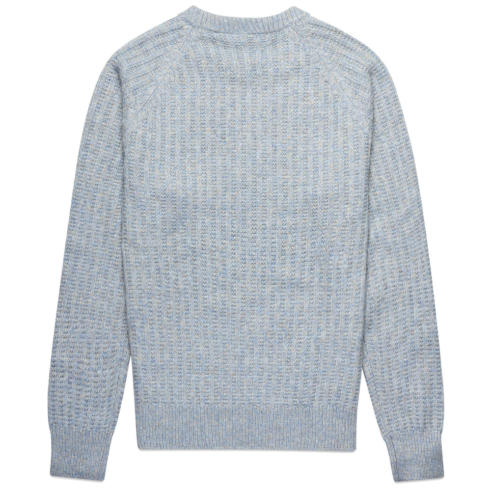 Knitwear_MAN_MIMIR_Pull Over_Blue Infinity - DressedFront