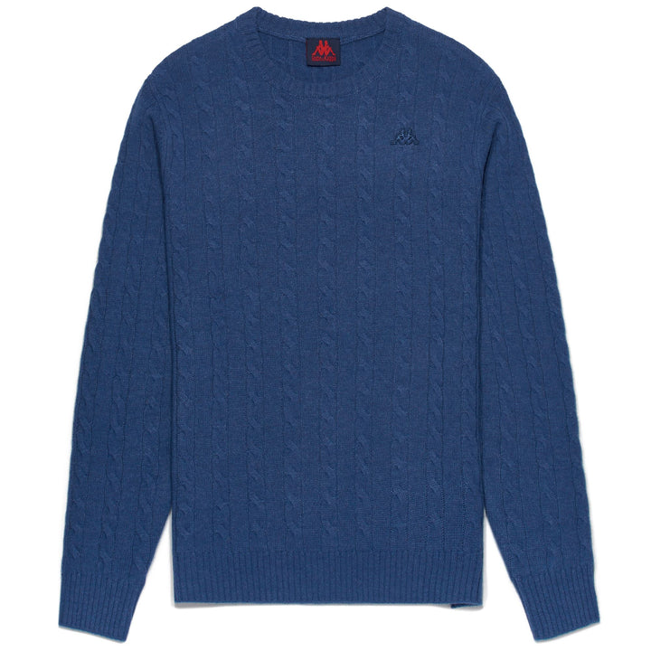 Knitwear_MAN_HERBIE_Pull Over_Blue Dk Riviera - Photo