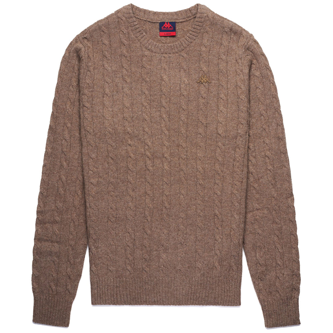 Knitwear_MAN_HERBIE_Pull Over_Brown Natural - Photo