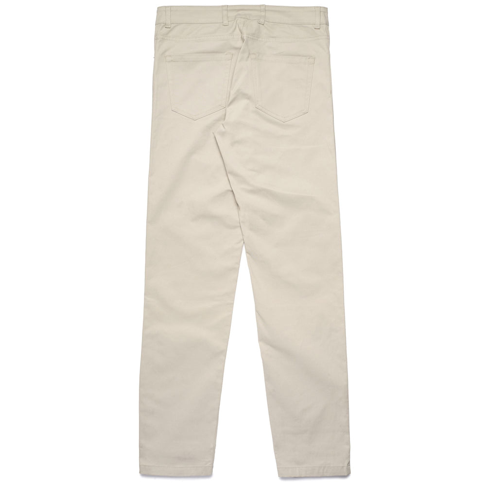 Pants_MAN_JORMAN COMFORT PEACHED GABARDINE_5 Pockets_Grey Lt - DressedFront