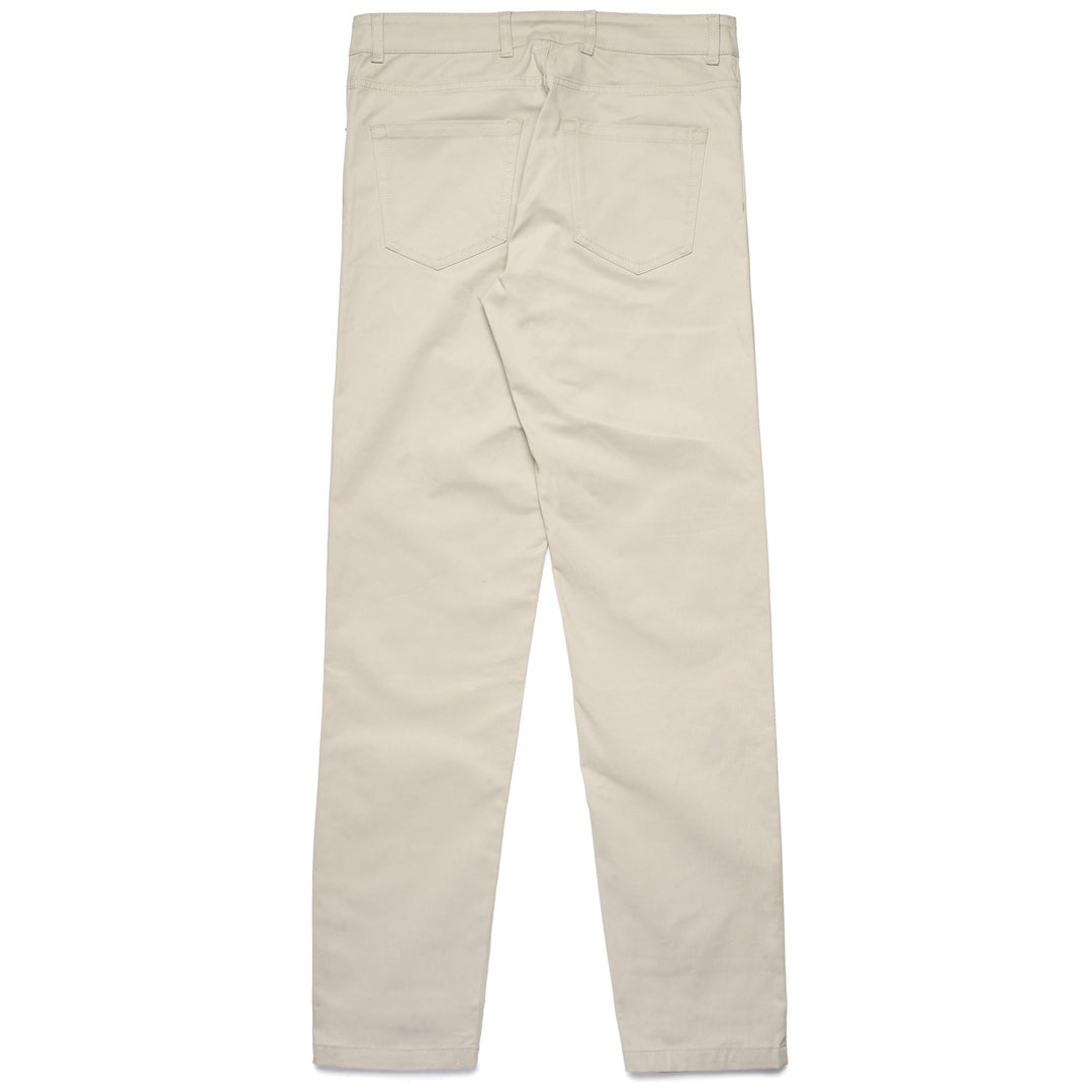Pants_MAN_JORMAN COMFORT PEACHED GABARDINE_5 Pockets_Grey Lt - DressedFront