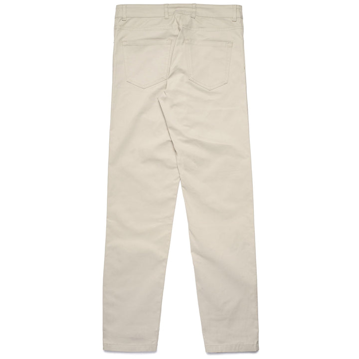 Pants_MAN_JORMAN COMFORT PEACHED GABARDINE_5 Pockets_Grey Lt - DressedFront