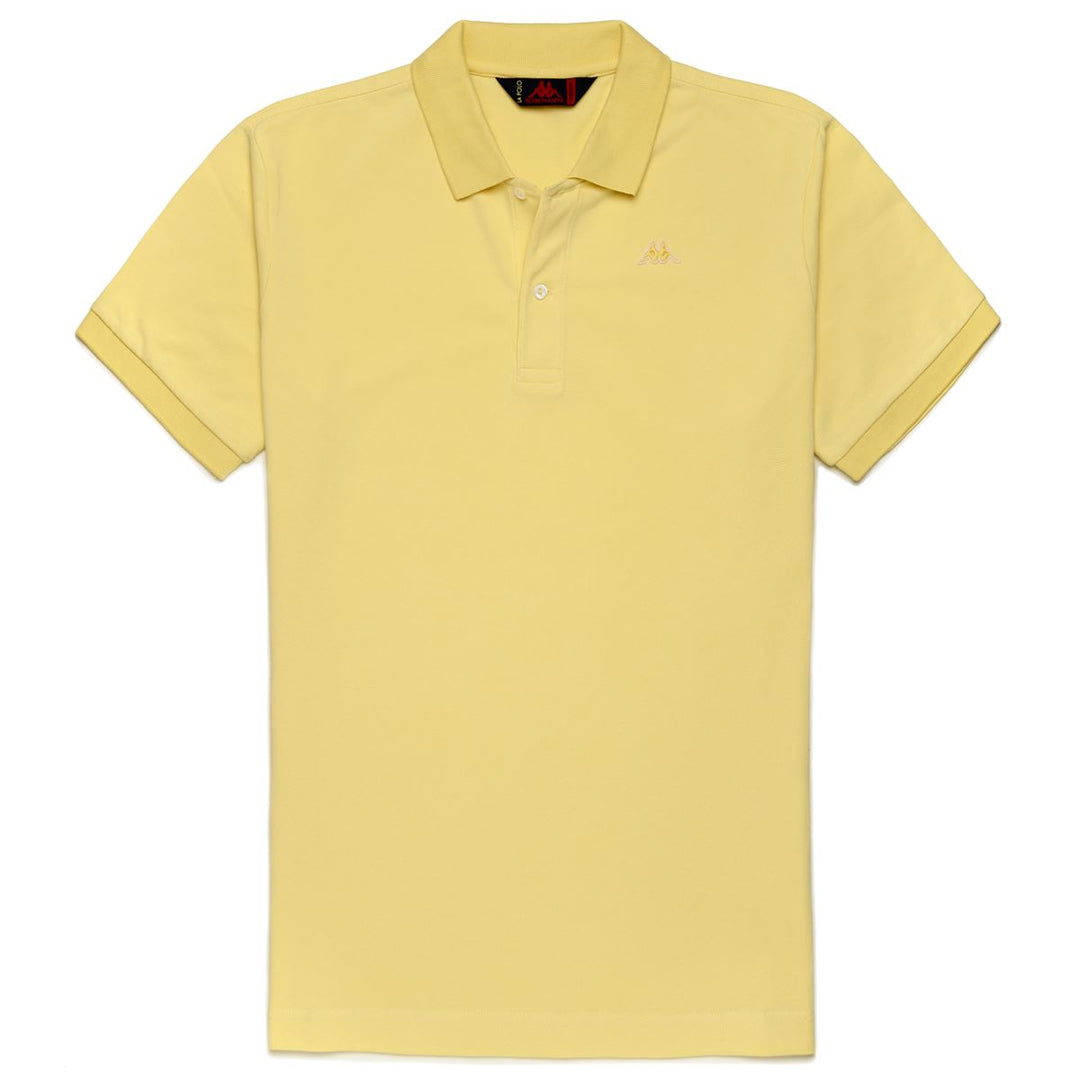 La Polo Robe Di Kappa_MAN_AARAU_Polo_Yellow Lt - Photo
