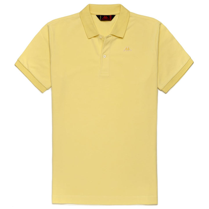 La Polo Robe Di Kappa_MAN_AARAU_Polo_Yellow Lt - Photo