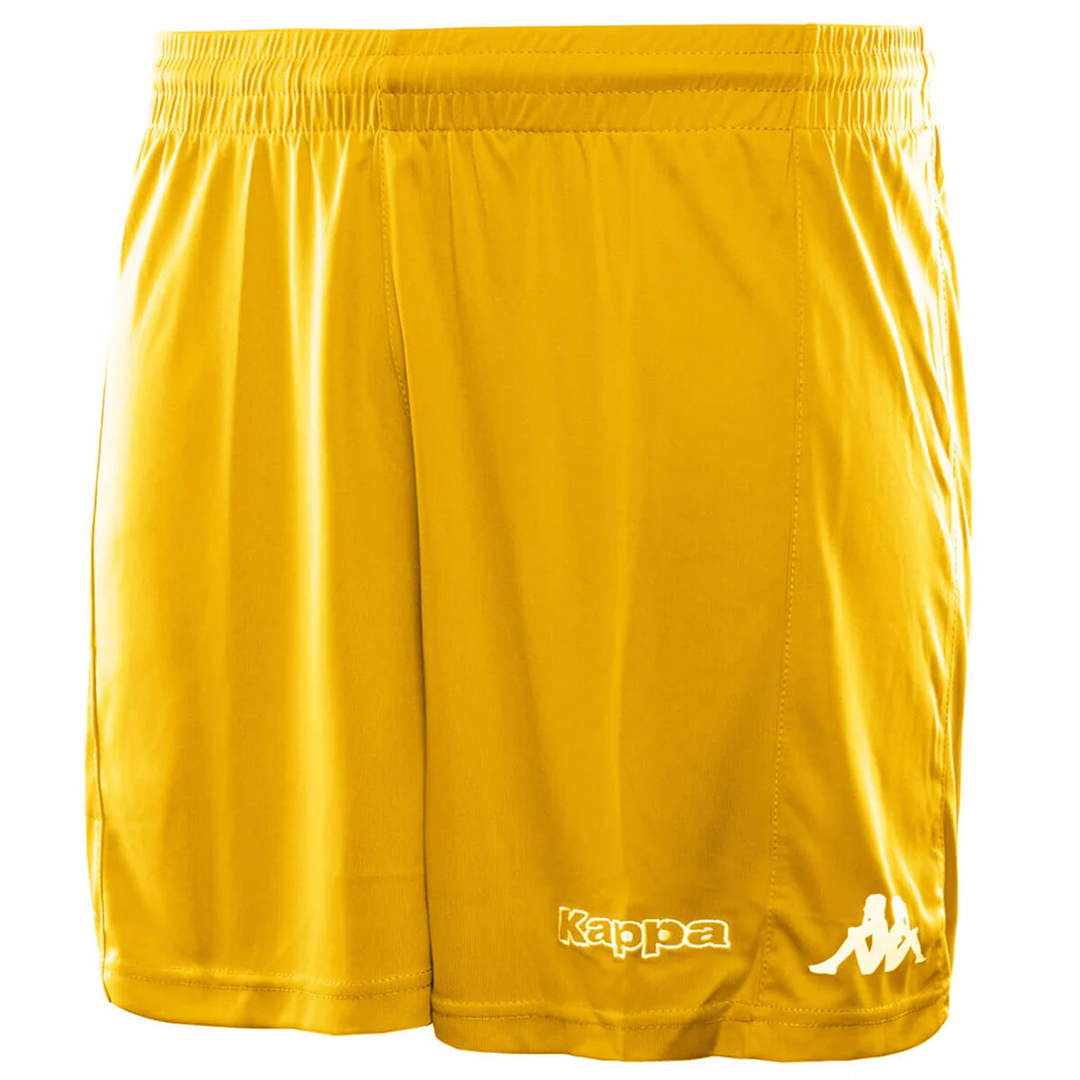 Kappa Unisex Match Shorts - Yellow