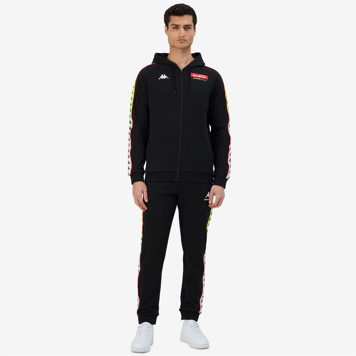 TAJA VR46 TRAVEL - Fleece - Hoodie Full Zip - MAN - Black