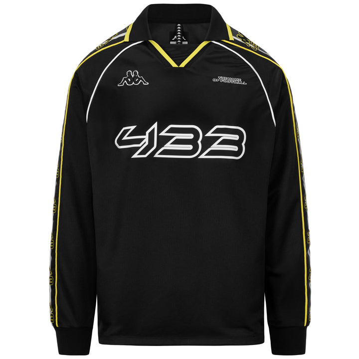ROMBAT 433 - Active Jerseys - T-Shirt - MAN - Black-White-Yellow Blazing