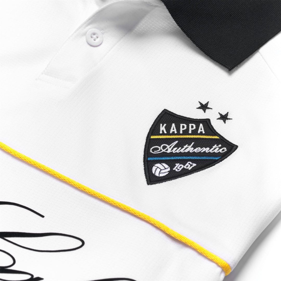 OLAFURE - Active Jerseys - Polo Shirt - MAN - White-Black